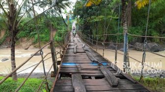 Hubung Dua Kecamatan di Sukabumi, Perbaikan Jembatan Cibodas di Tahun 2021