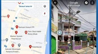 Di Google Maps, Rumah Rizieq Kini Berubah Jadi Toko Obat Habib Rizieq