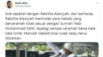 Habib Husin Harap Rabithah Alawiyah Tindak Habaib Ceramah Tak Sesuai Sunah