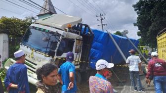 Sopir Truk Maut Penabrak 11 Kendaraan di Simalungun Ditangkap