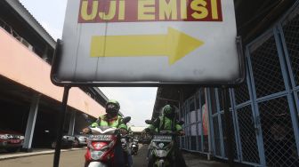 Uji Emisi Kendaraan Gratis bagi Pengemudi Ojek Online