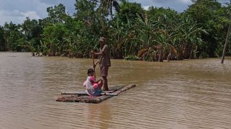 Ribuan Orang Mengungsi, Ini Penyebab Banjir di Kroya Kabupaten Cilacap