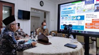 Wapres RI Tinjau Simulasi Vaksinasi Covid-19 di Cikarang Utara
