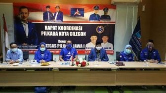 Gelar Konsolidasi, Demokrat Optimis Iye-Awab Menang di Pilkada Cilegon