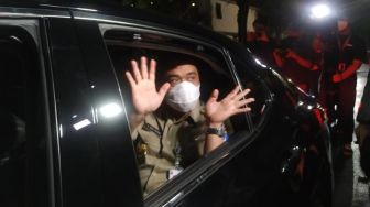 Wakil Gubernur DKI Jakarta Ahmad Riza Patria Ucapkan Terima Kasih Kepada Driver Hingga Tukang Tambal Ban
