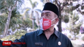 Wali Kota Nashrudin Azis Klaim Vaksinasi di Cirebon Sudah 100 Persen