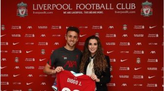 5 Potret Rute Cardoso, Kekasih Diogo Jota yang Baru Cetak Rekor di Liverpool