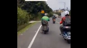 Kisah Pemotor Renta dengan Vespa Tak Layak Jalan, Menohok Anak Modif