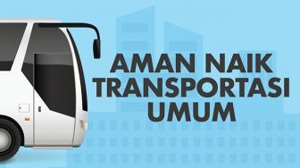 INFOGRAFIS: Cara Aman Naik Transportasi Umum saat Pandemi