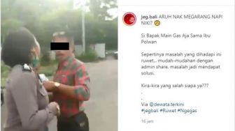 Viral Video Polwan Adu Mulut dengan Pria Mengaku Polisi, Nyaris Baku Hantam