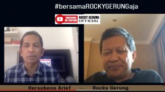 Edhy Prabowo Ditangkap KPK, Rocky Gerung: Mari Rayakan dengan Pesan Seafood