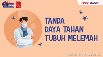 Videografis : Tanda Daya Tahan Tubuh Melemah