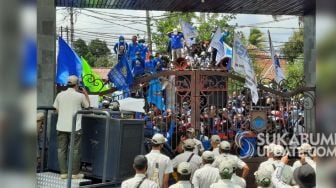 Ribuan Buruh Cianjur Siap Geruduk Gedung DPR RI jika Harga Pertalite dan Solar Naik