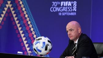 Presiden FIFA Sedih Timnas Italia Gagal ke Piala Dunia 2022