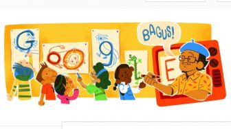 Google Peringati Hari Lahir Tino Sidin Lewat Doodle