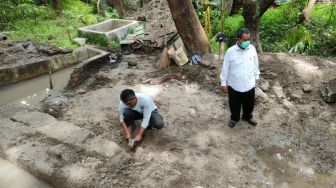 Penemuan Situs Petirtaan Kuno Terkubur Abu Vulkanik di Gunung Klotok Kediri