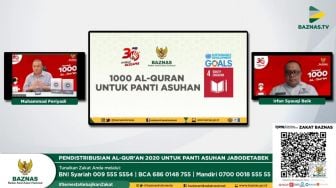 JNE dan Baznas Salurkan 1.000 Quran ke Jabodetabek hingga Jawa Tengah