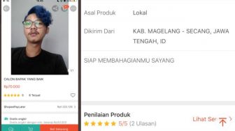 Viral Calon Bapak yang Baik Dijual di Toko Online Seharganya Rp 70 Ribu