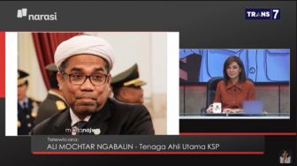 Ali Ngabalin Menangis di Mata Najwa: Saya Harus Menemani Edhy Prabowo