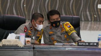 Ribuan Polisi, TNI sampai Linmas Disiagakan Kawal Pilkada Serentak di Jatim
