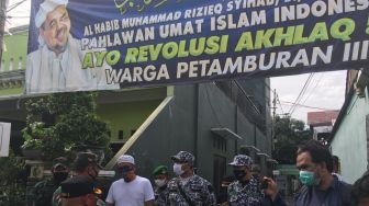 Sempat Dilarang Masuk Gang Rizieq, Dandim Jakpus Disuruh Minta Izin ke FPI