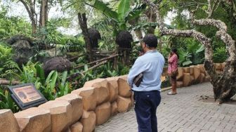 Baru Setengah Hari, Pengunjung Gembira Loka Zoo Capai Seribu Lebih