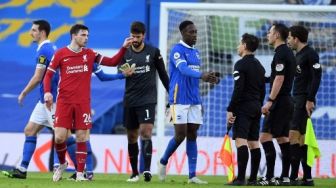 Dramatis! Dua Gol Dianulir, Liverpool Batal Menang di Markas Brighton