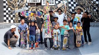 Vast Skate School, Tempat Belajar Sekaligus Nongkrongnya Anak Skaters Jogja