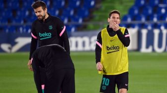 Lionel Messi Tak Undang Gerard Pique Makan Malam Bareng di Barcelona, Musuhan?