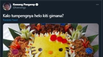 Kaesang Skakmat Ustaz Abdul Aziz yang Bilang Nasi Tumpeng Ajaran Hindu