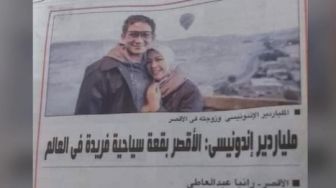 Diberitakan Media Mesir, Sandiaga Uno Minta Publik Tidak Salfok ke Foto Ini