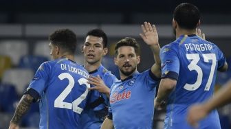 Napoli Vs AS Roma: Partenopei Benamkan Serigala Ibu Kota 4-0