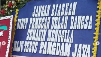 Namanya Dicatut di Karangan Bunga untuk Pangdam Jaya, Ini Klarifikasi KHI