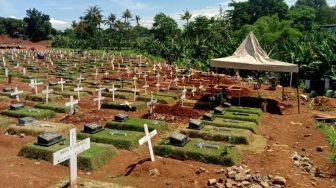 Kabar Buruk, Lahan  Jenazah Covid-19 TPU Pondok Ranggon Penuh