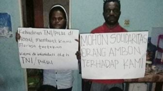 Detik-detik Asrama Mahasiswa Papua di Ambon Dikepung Aparat