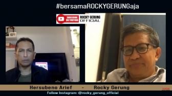 Pengepungan Rumah Mahfud MD, Rocky Gerung: Itu Ekspresi Simbolik