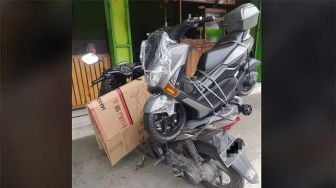 Heboh! Penampakan "NMax" Diangkut Motor Matic