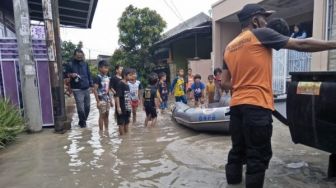 Kabupaten Serang Diterjang Banjir, 235 Rumah di 6 Kecamatan Terendam