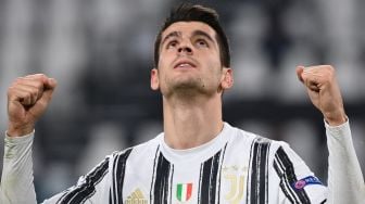 Tak Respek pada Wasit, Alvaro Morata Diskors 2 Pertandingan Liga Italia