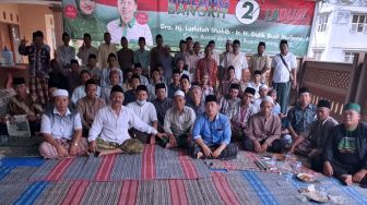 Alumni Ponpes Al Maqbul Deklarasi Dukung Pasangan LADUB