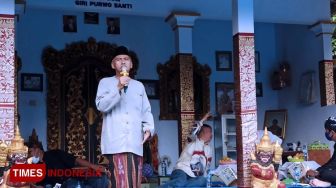 Beri Dukungan Yusuf-Riza, Umat Hindu Banyuwangi Gelar Doa Bersama