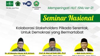 Peringati HUT ke-21 ISNU, ISNU Jatim Gelar Seminar Nasional