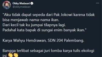 Sindir Kebijakan Pemerintah, Isi Puisi Bocah SD Bikin Warganet Takjub