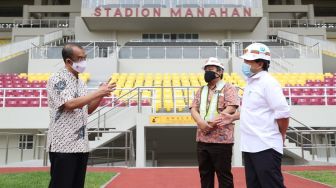 Tinjau Stadion Manahan, Sesmenpora: Kami Sangat Puas