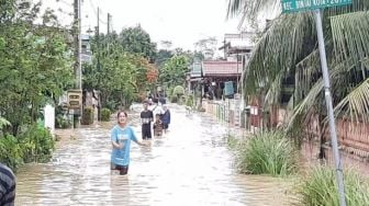 Ribuan Permukiman Warga di 5 Kecamatan di Binjai Terendam Banjir