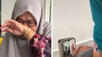 Viral Anak Rantau Rayakan Ulang Tahun Ibu via Online, Diwarna Tangis