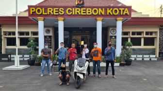 Curi Motor Tetangga di Sewon, Pemuda Asal Jambi Diringkus di Cirebon