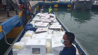 Pakai Kapal Pompong, Logistik Pilkada Akan Didistribusikan ke Pulau Terluar