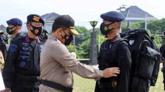 Polda Jateng Berangkatkan 100 Pasukan untuk Pengamanan Pilkada di NTT