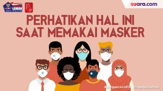 Videografis: Hal yang Harus Diperhatikan saat Memakai Masker